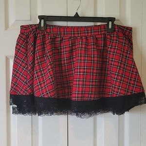 Lip Service Plaid Mini Skirt